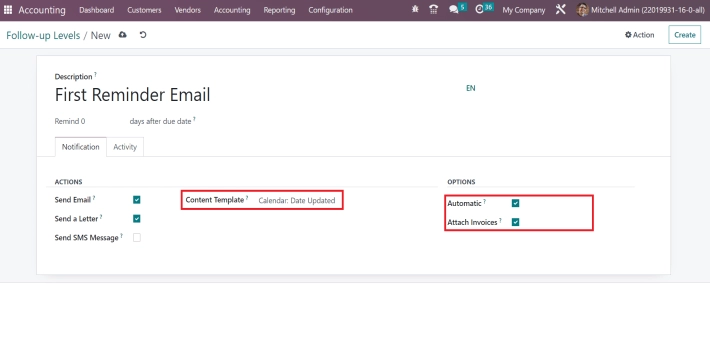 How to Set Up Automatic Payment Follow-Ups in Odoo 16 Accounting